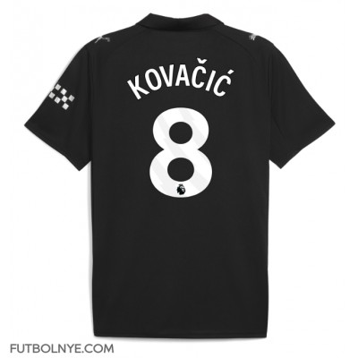 Camiseta Manchester City Mateo Kovacic #8 Visitante Equipación 2025-26 manga corta Camiseta Manchester City Mateo Kovacic #8 Visitante Equipación 2025-26 manga corta